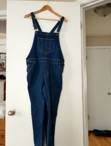 Old Navy Denim Overalls 12 Petite